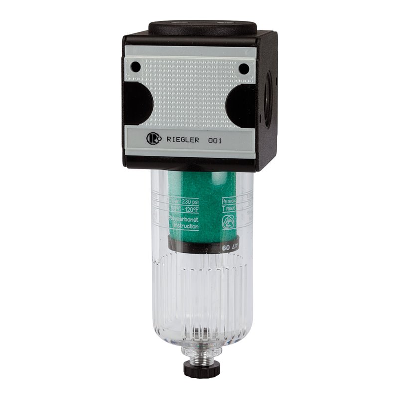 RIEGLER Mikrofilter »multifix«, mit PC-Behälter, 0,01 µm