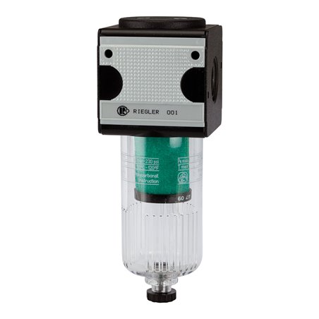 RIEGLER Mikrofilter »multifix«, mit PC-Behälter, 0,01 µm