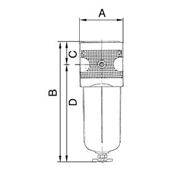 RIEGLER Mikrofilter »multifix«, mit PC-Behälter, 0,01 µm