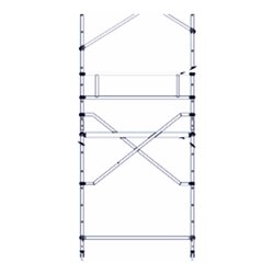 ZARGES Plattformdiagonale für 1.80 m