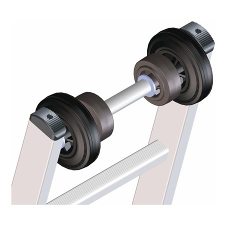 ZARGES Mastfahrwerk für Leitern aus Aluminium