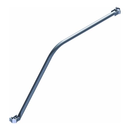 ZARGES Handlauf, abgewinkelt für 1.80 m