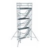 ZARGES Multitower 2DT - LM-Fahrgerüst Aufstieg Arbeitshöhe 8.40 m 6.4 m + Plattform 1.20 m x 2.50 m
