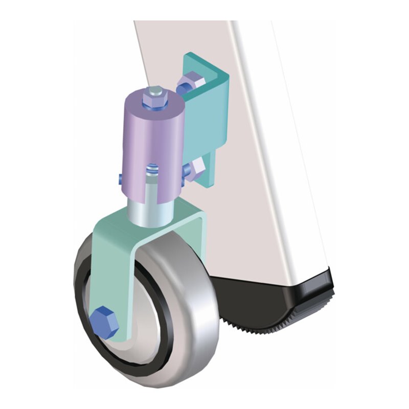 ZARGES Federlenkrollen (1 Satz  4 Stück)