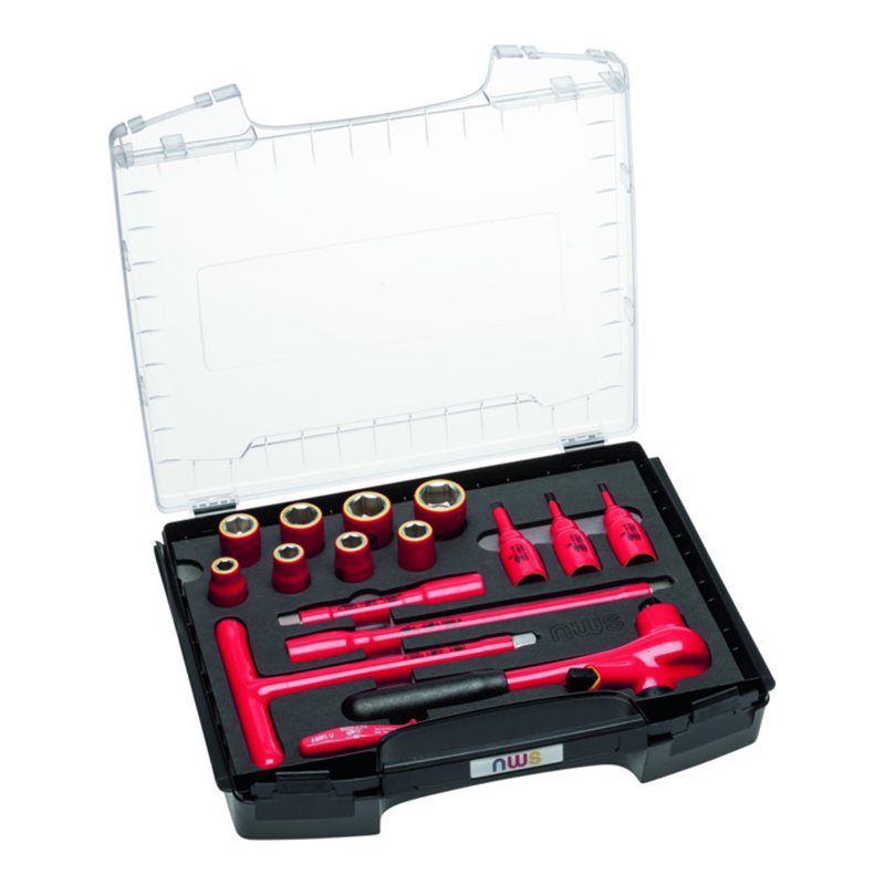 NWS Werkzeugbox Sortimo L-BOXX 1000V, 17-teilig mit T-Aufsteckschlüssel