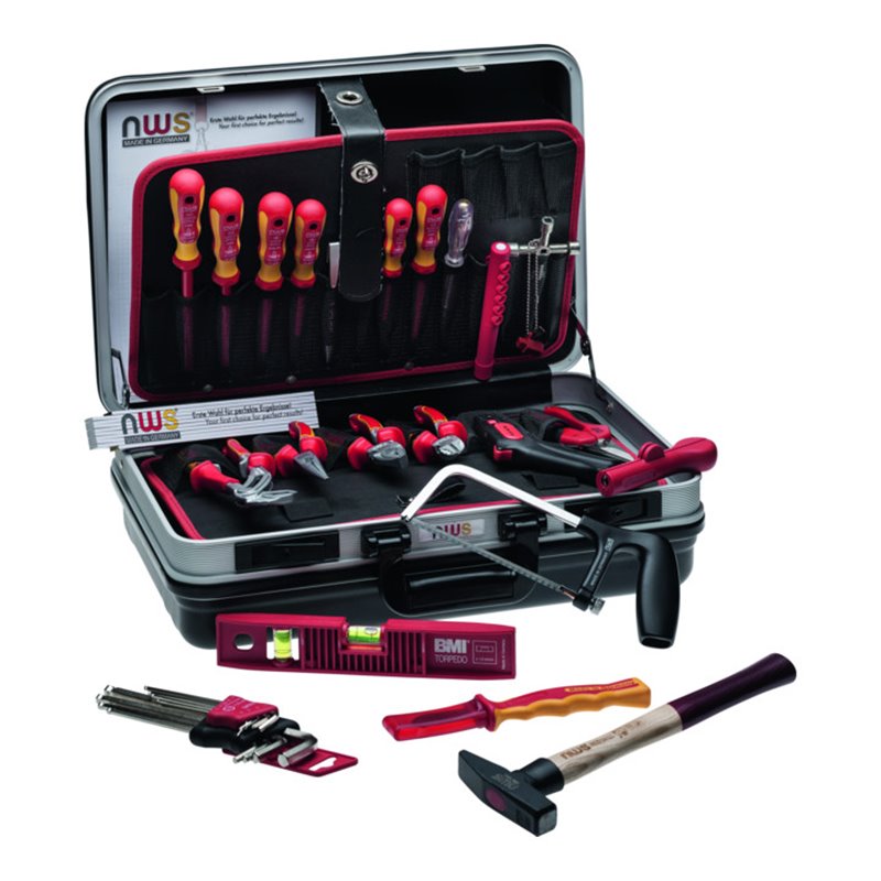 NWS Elektriker-Werkzeugkoffer Premium, 24-teilig