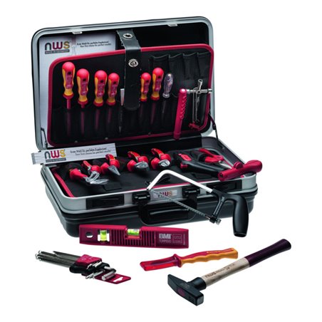 NWS Elektriker-Werkzeugkoffer Premium, 24-teilig