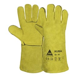 Hase Kuba Schweißerhandschuh aus Rindspaltleder Größe 10