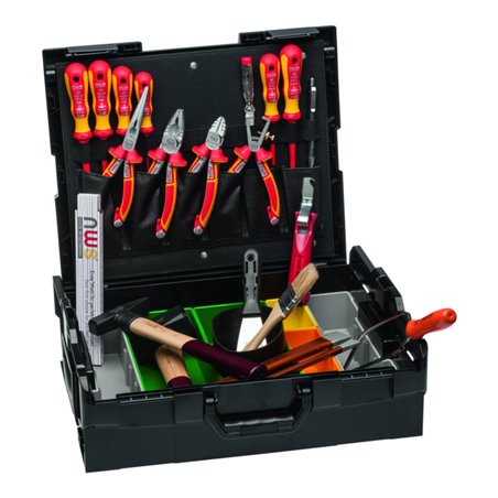 NWS Elektriker-Werkzeugkoffer Sortimo L-BOXX, 23-teilig