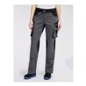 Pionier Bundhose Damen TOOLS, 285 g/m², grau/schwarz, Gr. 44