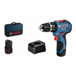 Bosch Akku-Bohrschrauber GSR 12V-30 mit 2 x 2,0 Ah Li-Ion Akku