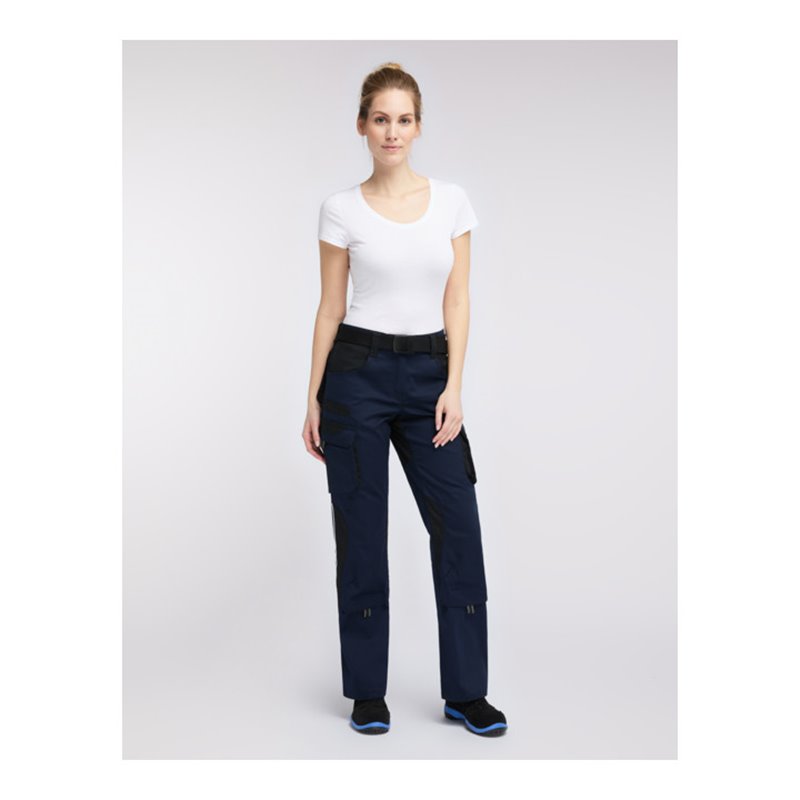 Pionier Bundhose Damen TOOLS, 285 g/m², marine/schwarz, Gr. 34