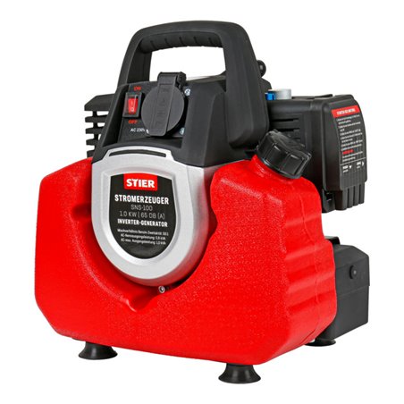 STIER Inverter Stromerzeuger SNS-100 1.0 kW 65 dB(A)