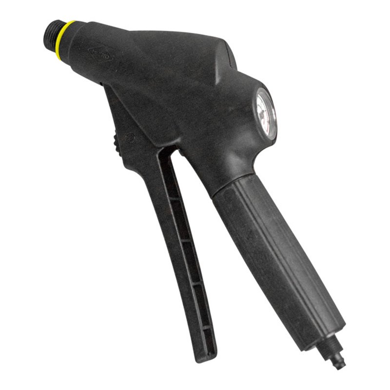 MESTO Abstellventil mit Manometer, mit FPM-Dichtungen, Kunststoff 26x10x3 cm (HxBxT)