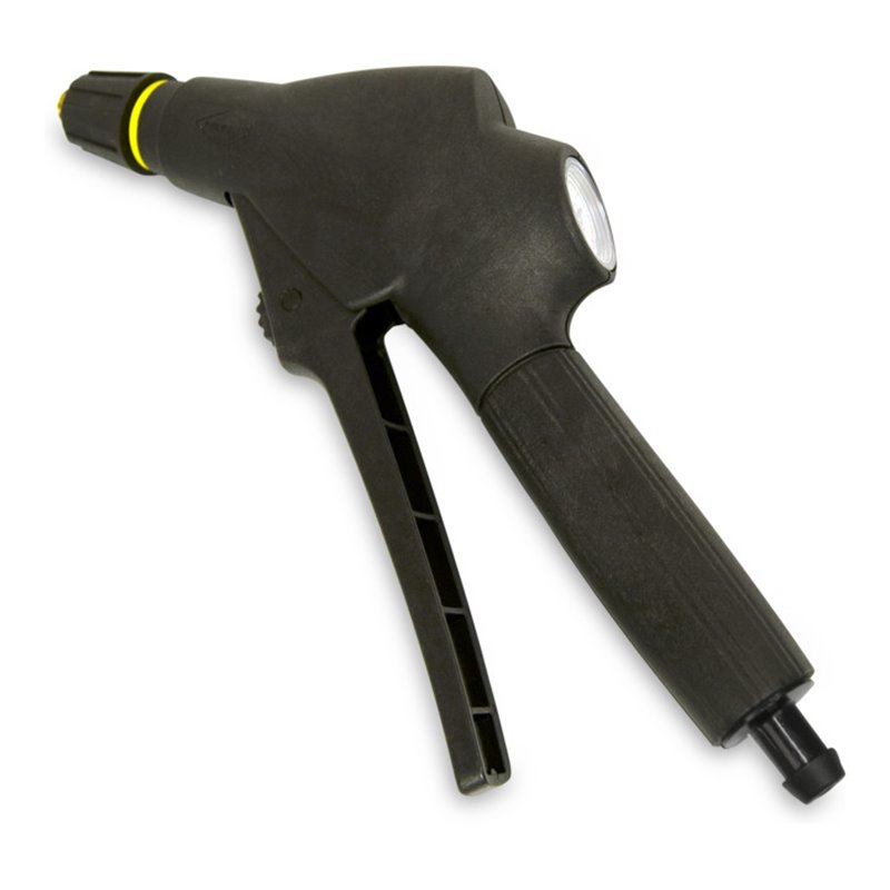 MESTO Abstellventil mit Manometer, mit FPM-Dichtungen, Kunststoff 3x18x22 cm (HxBxT)