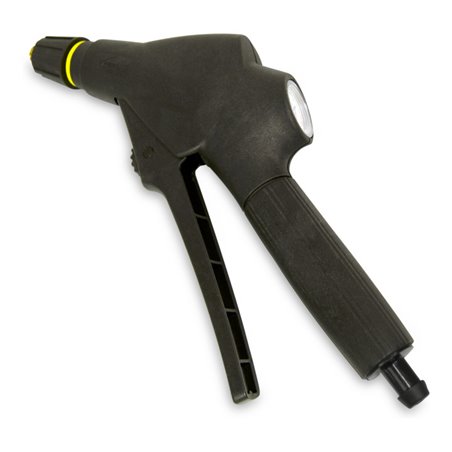 MESTO Abstellventil mit Manometer, mit FPM-Dichtungen, Kunststoff 3x18x22 cm (HxBxT)