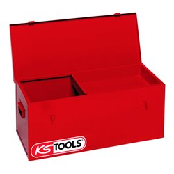 KS Tools Stahlblech-Werkzeugtruhe mit Einlageboden, 800 x 350 x 350 mm
