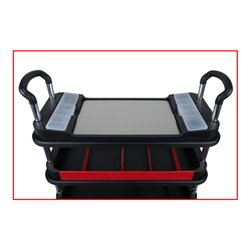 KS Tools TOOLBOX MDF-Arbeitsplatte, edelstahlummantelt