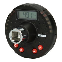 KS Tools 1/2 Zoll Digitaler Drehmomentadapter mit Winkelmesser, 6,8-135 Nm