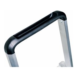 MUNK Aluminium-Stufenstehleiter ML einseitig begehbar