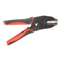 KS Tools Crimpzange für isolierte Stoßverbinder mit Schrumpfschlauch