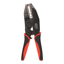 KS Tools Crimpzange für isolierte Stoßverbinder mit Schrumpfschlauch