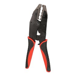 KS Tools Crimpzange für isolierte Stoßverbinder mit Schrumpfschlauch