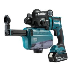 Makita Akku-Kombihammer für SDS-PLUS 18 V / 5,0 Ah, 2 Akkus + Ladegerät im MAKPAC DHR182RTWJ