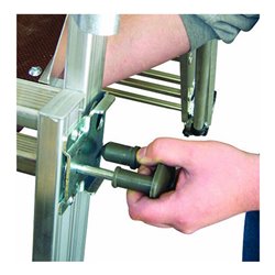 ZARGES ZAP Teleneo S - Teleskop-Plattformleiter 7 Sprossen