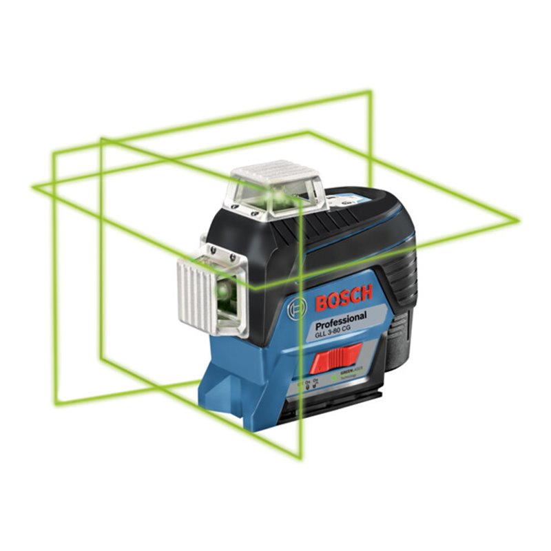 Bosch Linienlaser GLL 3-80 CG Solo Version Halterung BM 1 L-BOXX