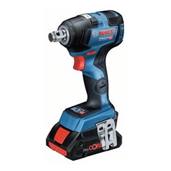 Bosch Akku-Drehschlagschrauber GDS 18V-200 C mit 2 x Akku ProCORE18V 4,0 Ah L-BOXX