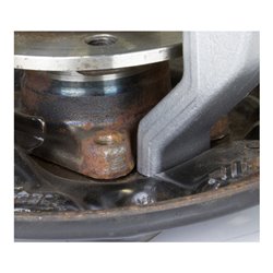 VIGOR Demontagewerkzeug für geschraubte 4-Loch Naben/ Radlager mit speziellem Bremsschutzblech V7050