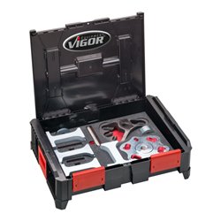 VIGOR Multibox V4700-L mit Erweiterungssatz Kompaktradlager/ Nabe V5549-1 6 teilig