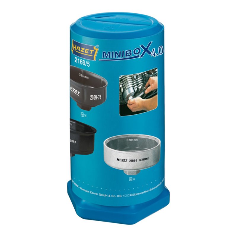 HAZET Ölfilter-Schlüssel Satz 2169/5 Anzahl Werkzeuge: 5