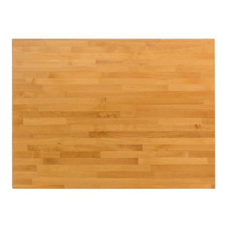 VIGOR Holz-Arbeitsplatte kombiniert groß Breite 2215 mm V6000-026