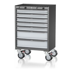 VIGOR Werkstattwagen für Schrankwand-System 676 mm V6000-019