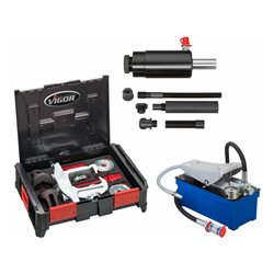 VIGOR Multibox V4700-L, Hydraulik-Kompakt-Radlager, Basis Satz V5554-2 Anzahl Werkzeuge: 28