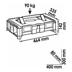VIGOR Multibox V4700-L, Hydraulik-Kompakt-Radlager, Basis Satz V5554-2 Anzahl Werkzeuge: 28