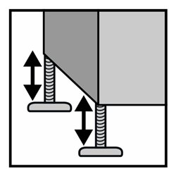 VIGOR Hängeschrank 861 mm V6000-04XL