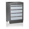 VIGOR Schubladen-Unterschrank 5 Schubladen 676 mm V6000-031