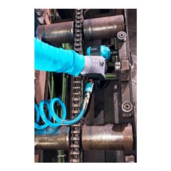 HAZET Mini Twin Turbo Schlagschrauber, extra kurz 9012MTT Lösemoment maximal: 1600 Nm Vierkant massiv 12,5 mm (1/2 Zoll) Hochlei