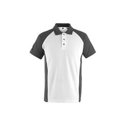 Mascot Polo-Shirt Bottrop Weiß/Dunkelanthrazit