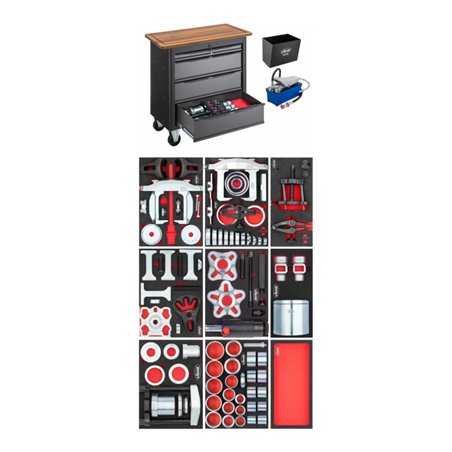 VIGOR Werkbank VIGOR 1000 XL Spezial V7026-2 117 teilig