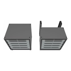 VIGOR Schubladen-Unterschrank 5 Schubladen 861 mm V6000-031XL