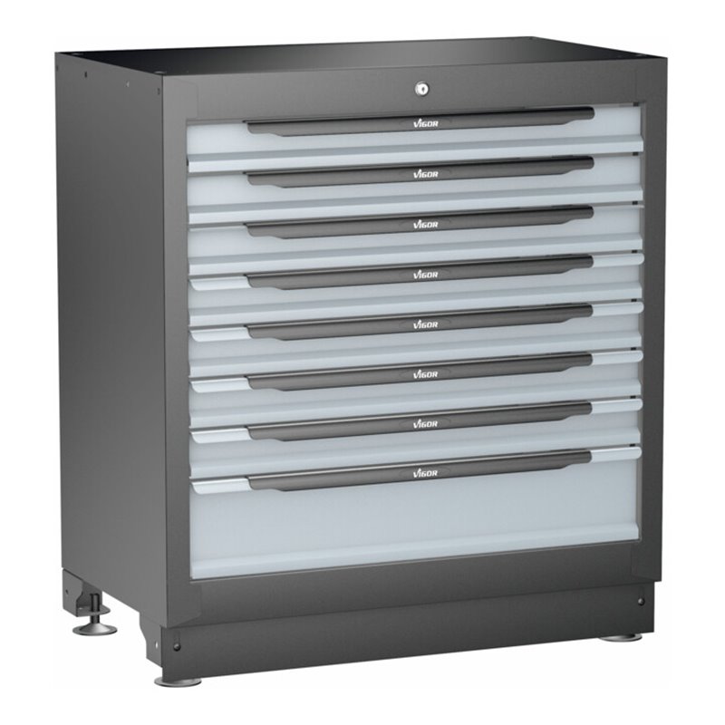 VIGOR Schubladen-Unterschrank 8 Schubladen 861 mm V6000-032XL