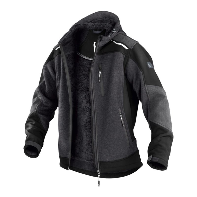 Kübler Wetter-Dress Jacke 1741 dunkelgrau/schwarz