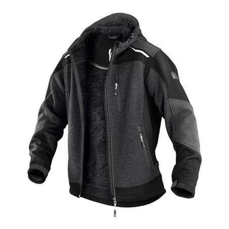 Kübler Wetter-Dress Jacke 1741 dunkelgrau/schwarz