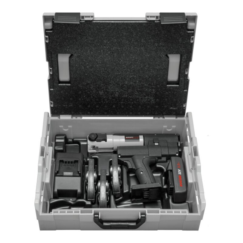 Roller Multi-Press Mini 22V ACC Set V15-18-22 - Hybrid-Radialpresse Ø 10-40 mm