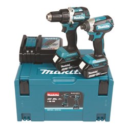 Makita Bohrschrauber Combokit 18V DLX2189TJ