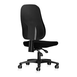 STIER Bürodrehstuhl YNC-3 ohne Armlehne 1245x460x630mm